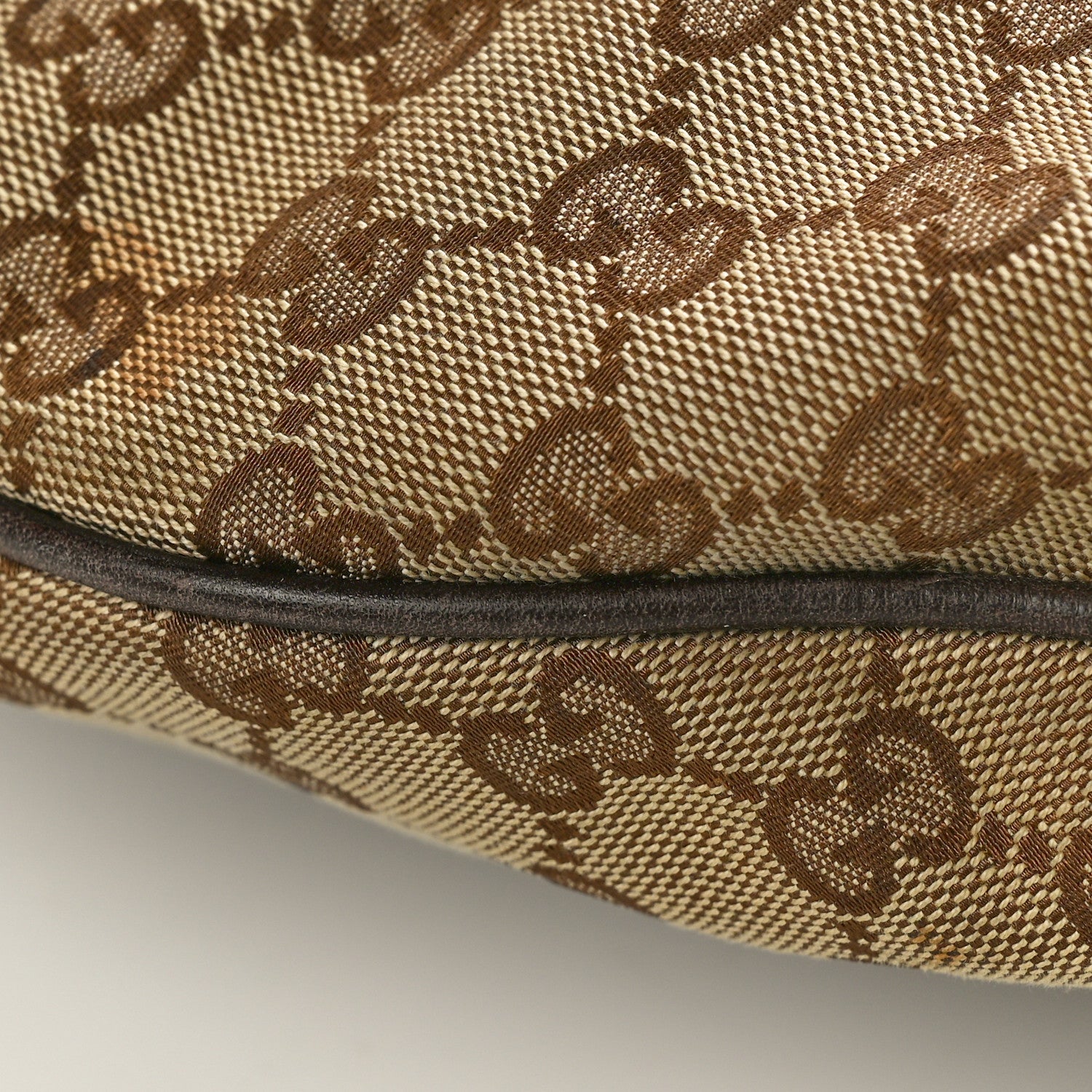 Gucci Monogram Large Wave Hobo Dark Brown 10 of 10