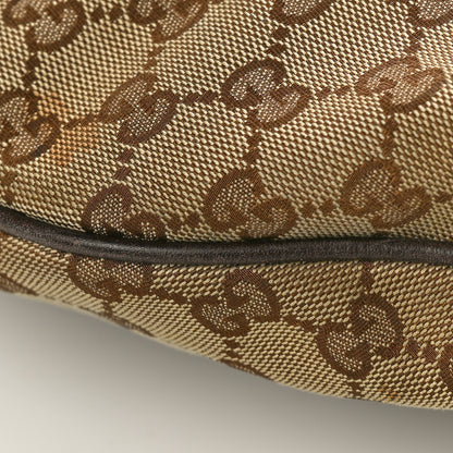 Gucci Monogram Large Wave Hobo Dark Brown 10 of 10