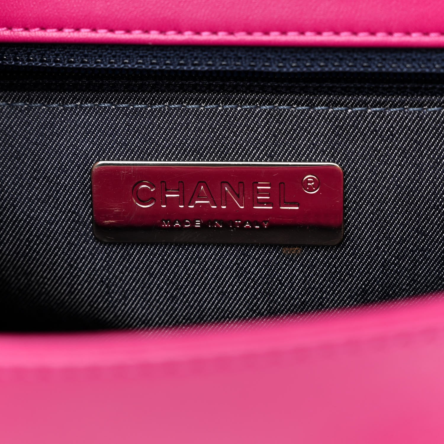 Chanel Lambskin CC Mania Flap Bag Pink 6 of 11