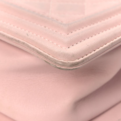 Chanel Lambskin Quilted Small Boy Flap Light Pink 11 of 12