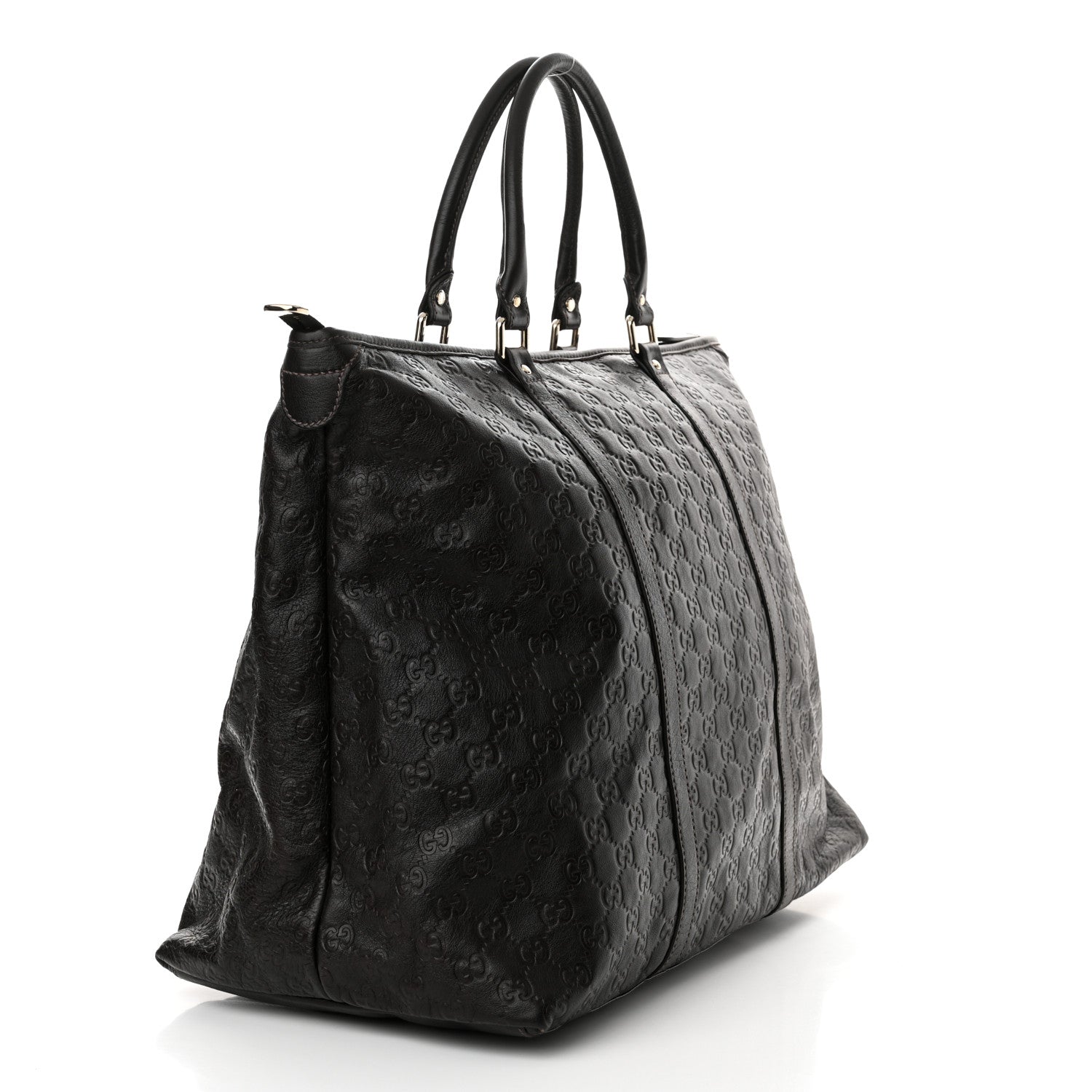 Gucci Guccissima Medium Joy Tote Bag Dark Brown 3 of 12