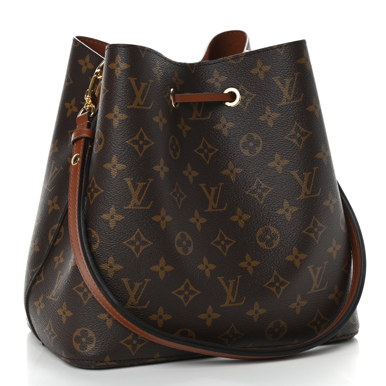 Louis Vuitton Monogram Neonoe MM Caramel 3 of 10