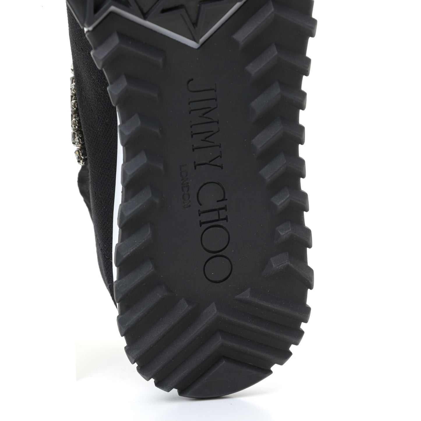 Knit Crystal Verona Sneaker 37.5 Black