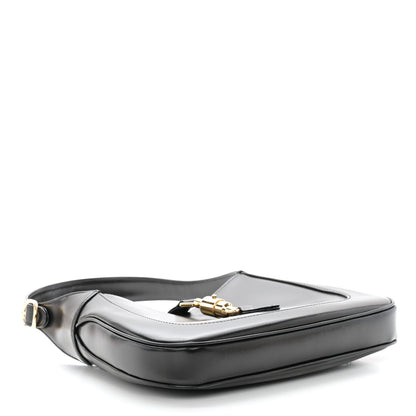 Gucci Boarded Dyana Lux Calfskin Small Jackie 1961 Hobo Black 4 of 9