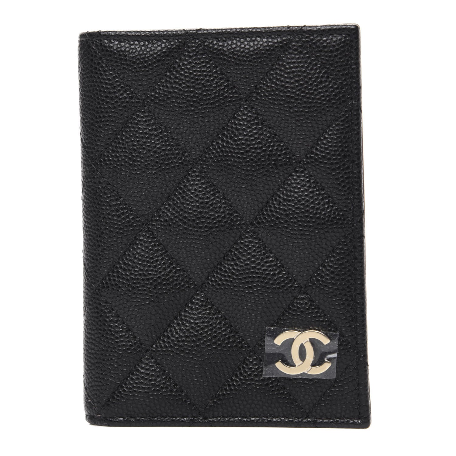 Chanel Caviar Quilted Card Holder Wallet Black 1 of 8