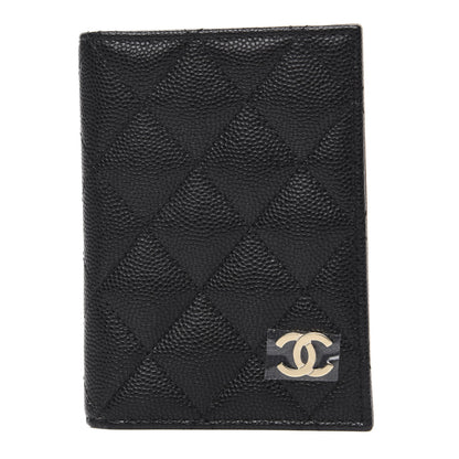 Chanel Caviar Quilted Card Holder Wallet Black 1 of 8