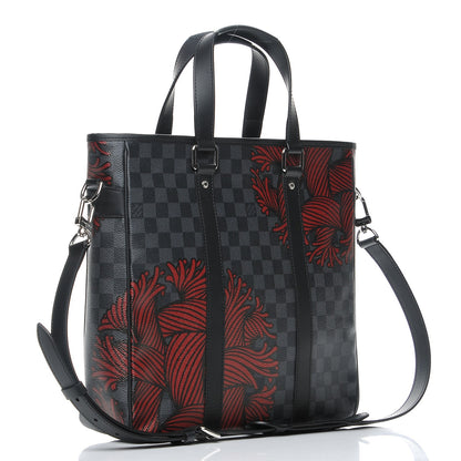 Louis Vuitton Damier Graphite Rope Tadao Red 3 of 7