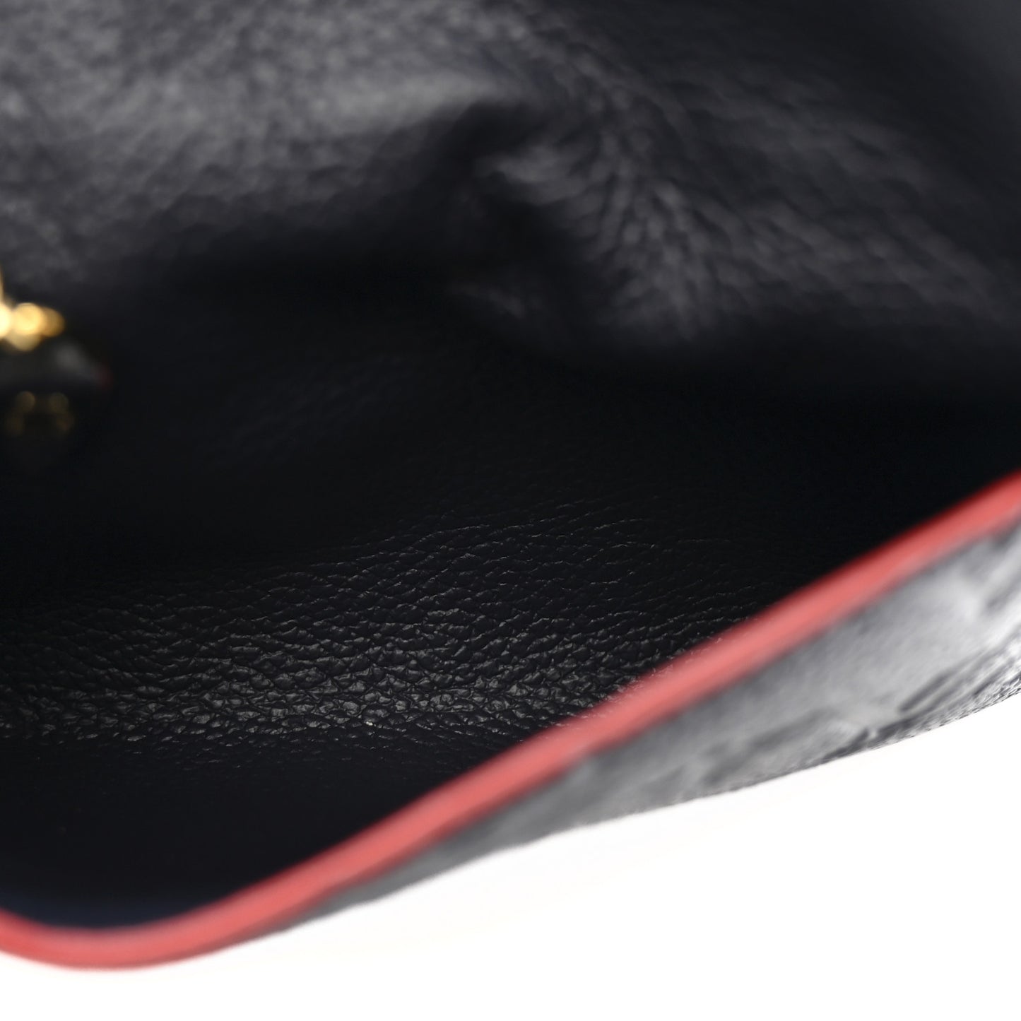 Empreinte Key Pouch Marine Rouge