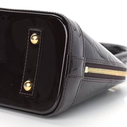 Louis Vuitton Vernis Alma BB Amarante 10 of 12