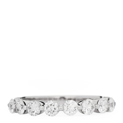Anita Ko 18K White Gold Diamond Floating Diamond Ring 57 8 1 of 5