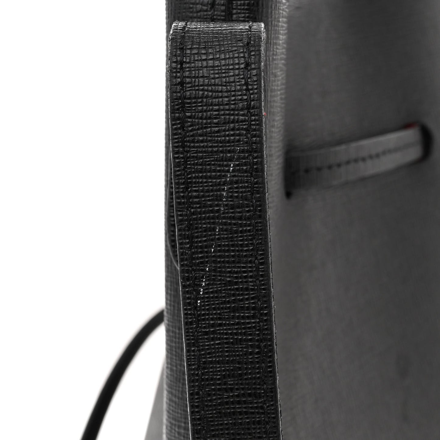 MANSUR GAVRIEL Saffiano Bucket Bag Black Flamma