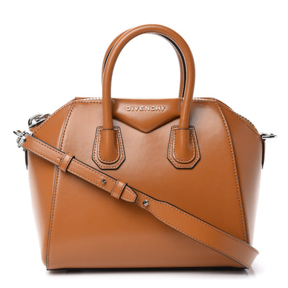 Givenchy Shiny Lord Calfskin Mini Antigona Camel 1 of 10