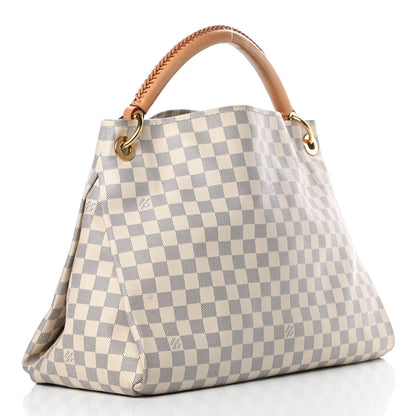 Louis Vuitton Damier Azur Artsy MM 3 of 17