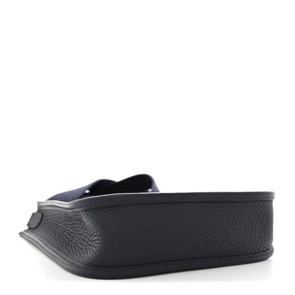 Hermes Taurillon Clemence Evelyne TPM Bleu Nuit 4 of 11