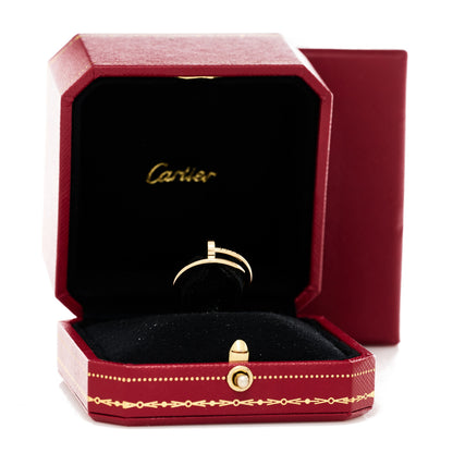 Cartier 18K Yellow Gold Small Juste Un Clou Ring 52 6 6 of 6