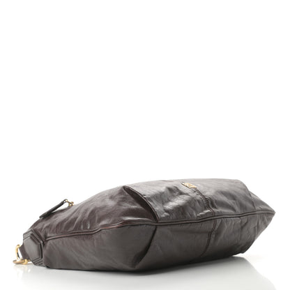 Givenchy Calfskin Zip Top Hobo Brown 4 of 11