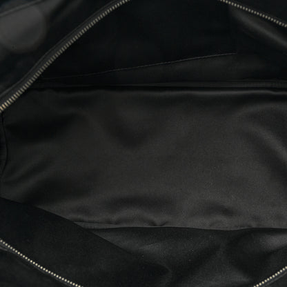 Chanel Vinyl Quilted Frozen Shopping Tote Black 5 of 14