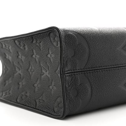 Louis Vuitton Empreinte Monogram Giant Onthego PM Black 8 of 10
