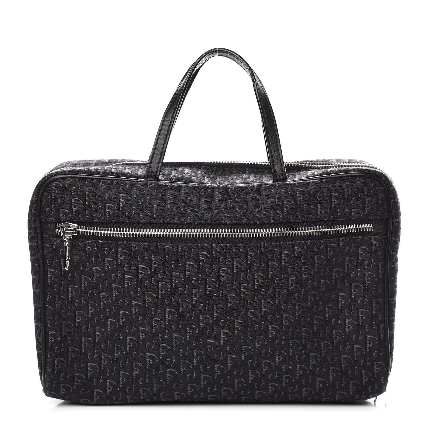 Monogram Canvas Travel Pouch Navy Blue