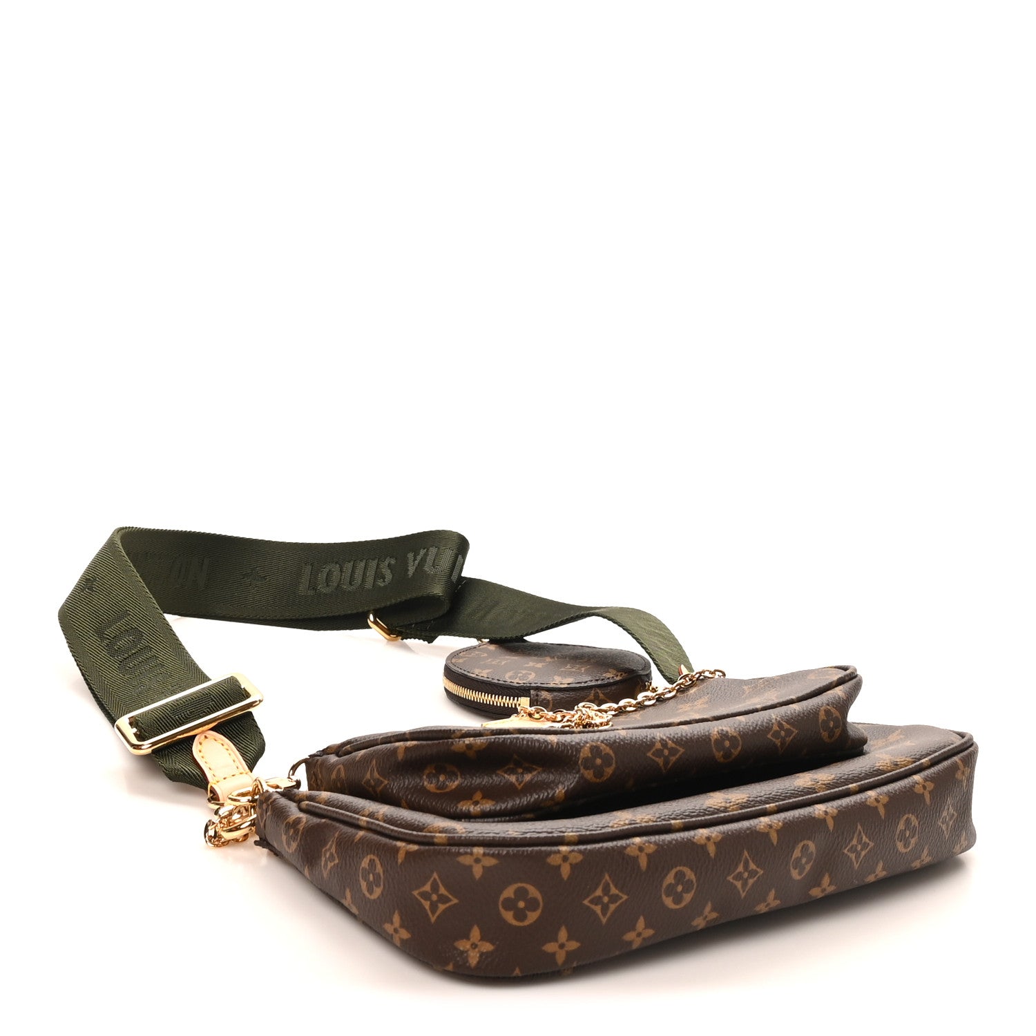 Louis Vuitton Monogram Multi Pochette Accessories Kaki 4 of 11
