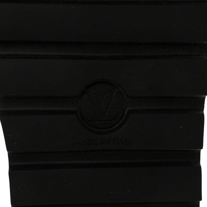 Louis Vuitton Nylon Monogram Womens Pool Pillow Comfort Mules 36 Navy Blue 8 of 10
