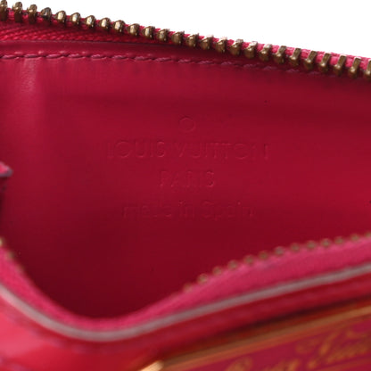 Louis Vuitton Vernis Key Pouch Rose Pop 7 of 9