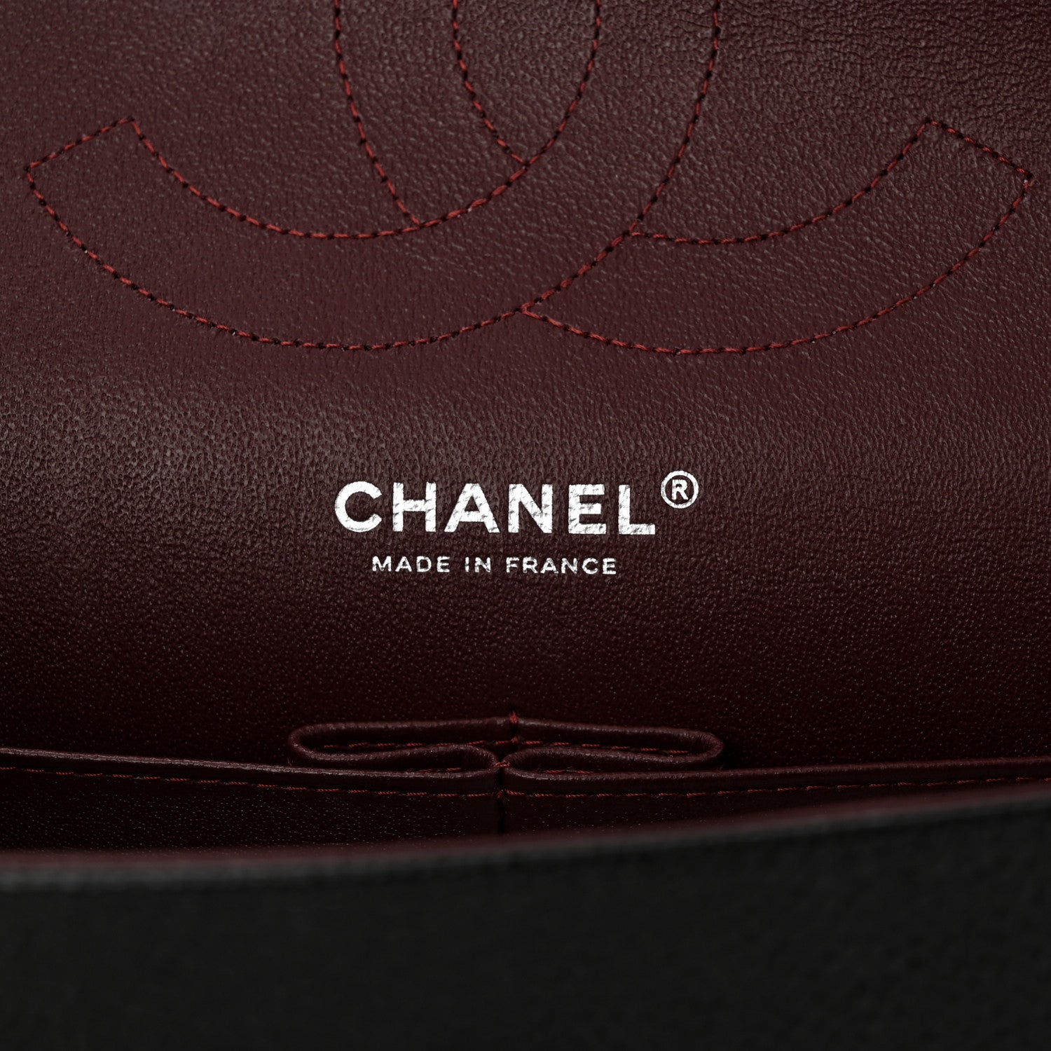 Chanel Caviar Quilted Jumbo Double Flap Black 6 of 10