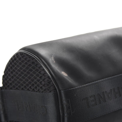 Chanel Rubber Nylon Mesh Small Sport Duffle Black 11 of 12