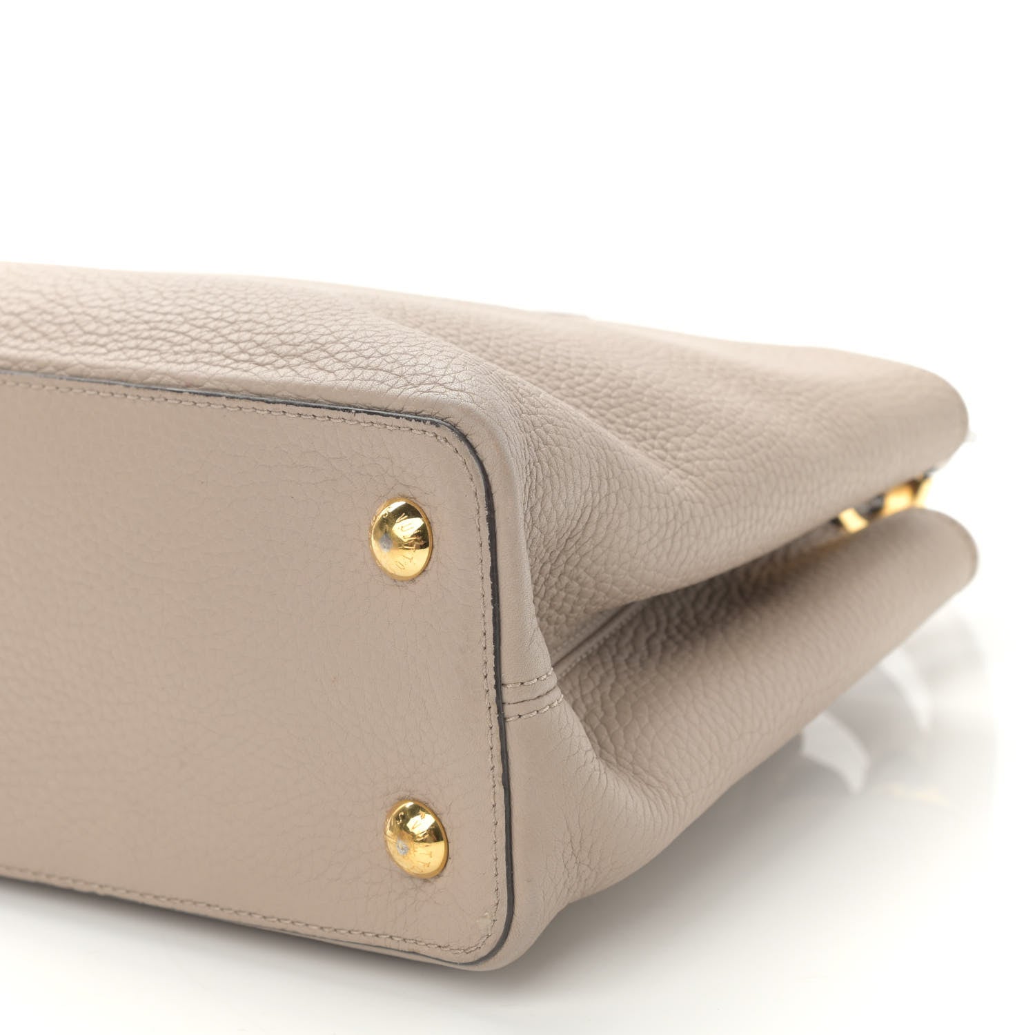 Louis Vuitton Taurillon Capucines PM Galet 9 of 9