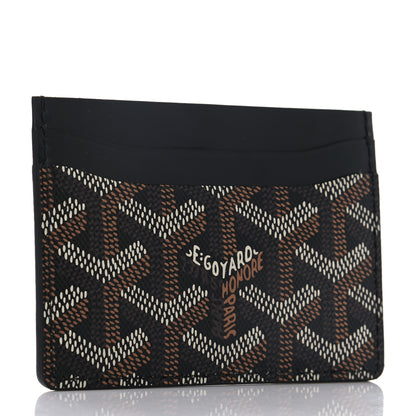 Goyard Goyardine Saint Sulpice Card Holder Black 2 of 6