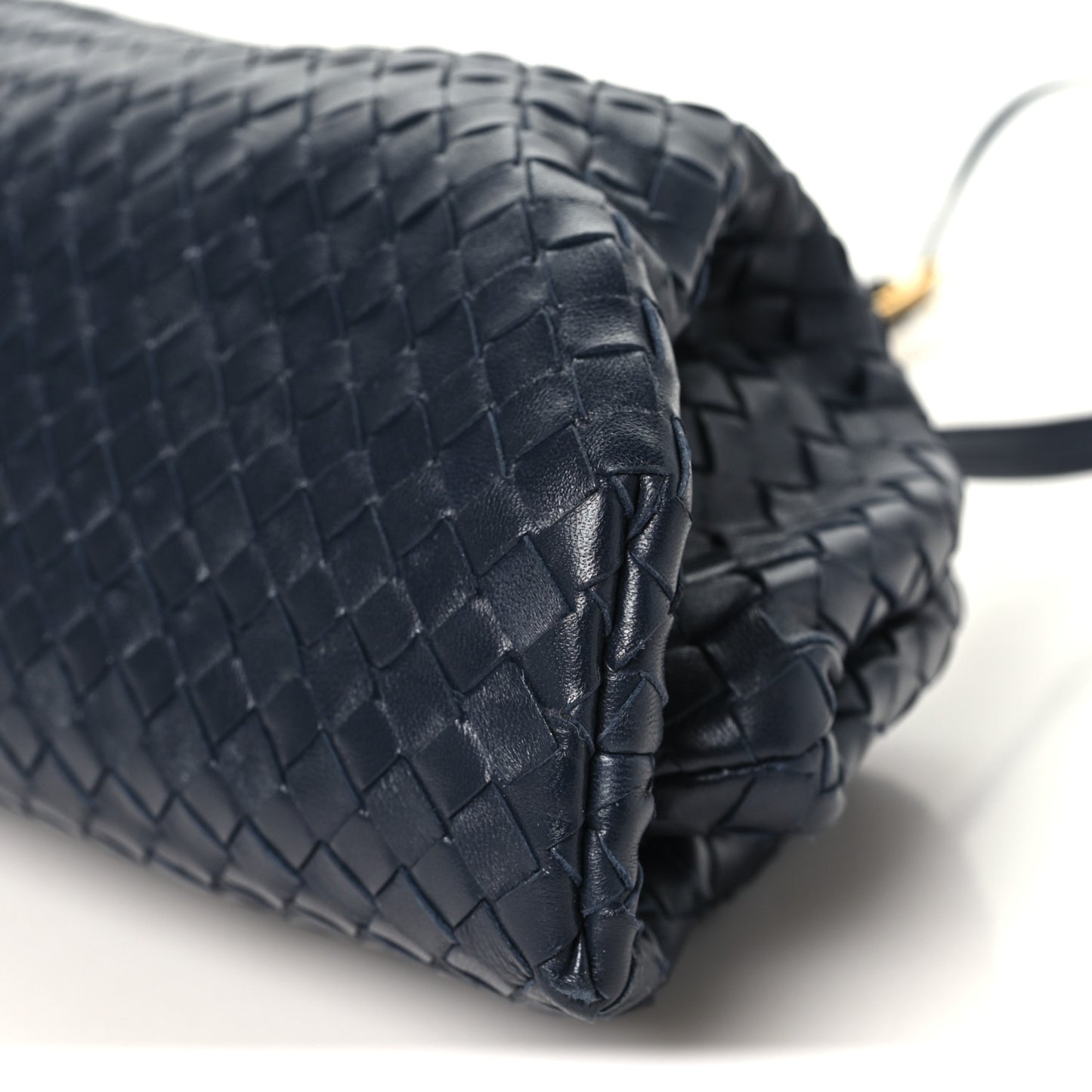 Nappa Intrecciato Maxi The Lauren 1980 Clutch Midnight