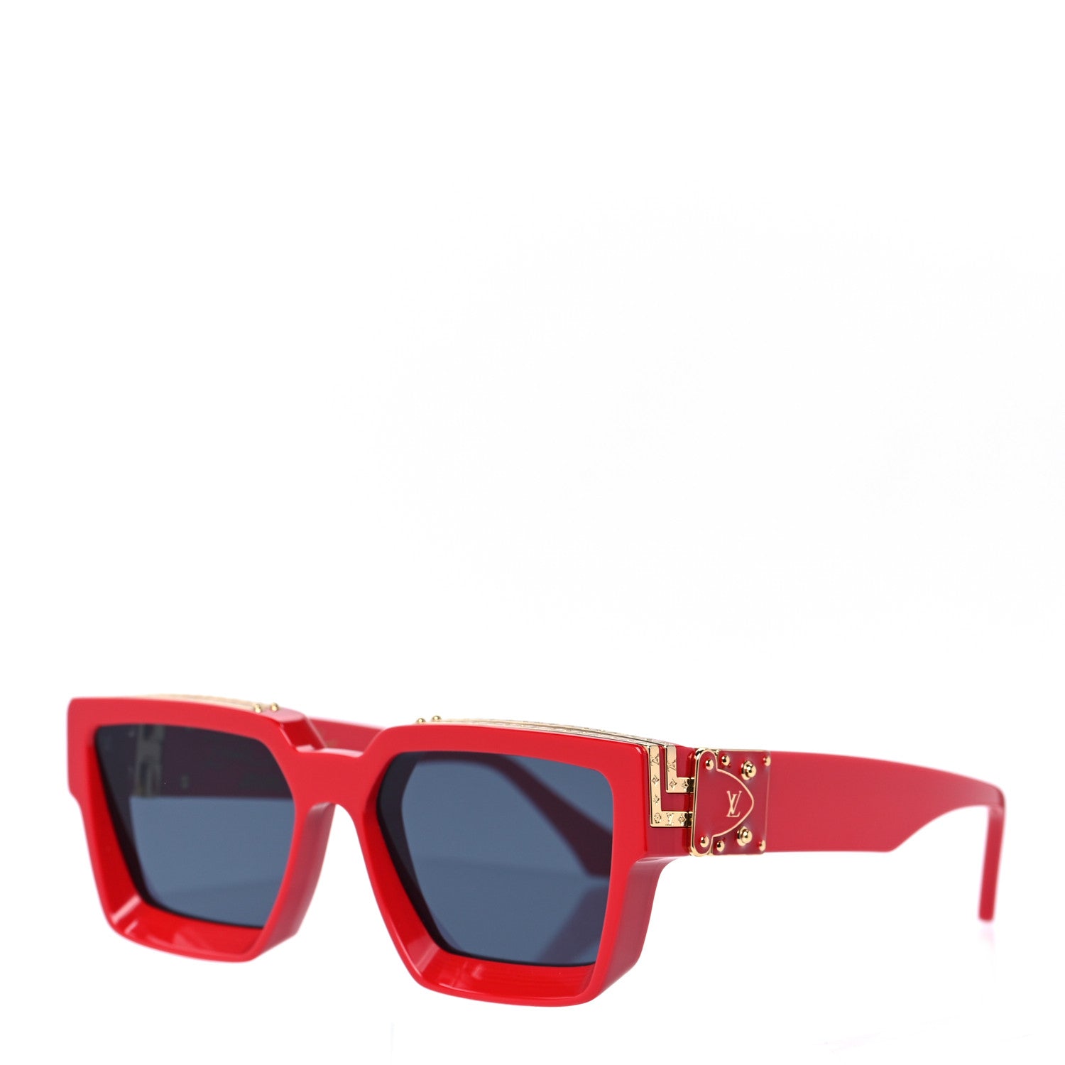 Louis Vuitton Acetate 1.1 Millionaires Z1169W Sunglasses Red 1 of 7