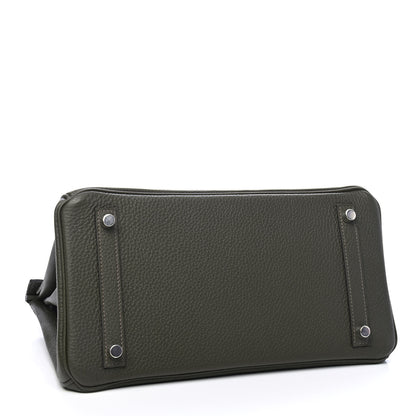 Hermes Togo Birkin 30 Vert De Gris 3 of 11