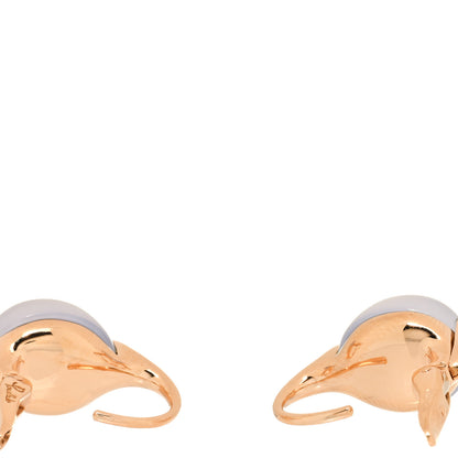 Pomellato 18K Rose Gold Moonstone M'Ama Non M'Ama Earrings 3 of 4