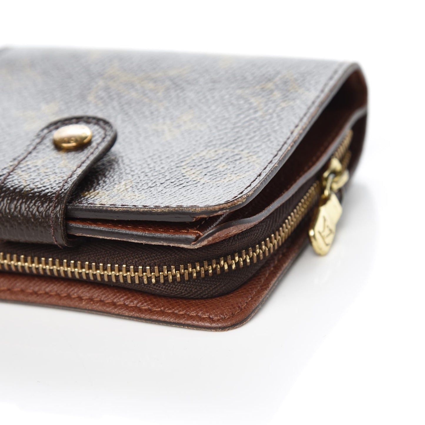 Monogram Compact Zippe Zipped Wallet