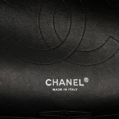 Chanel Patent Quilted Jumbo Double Flap Black 6 of 12