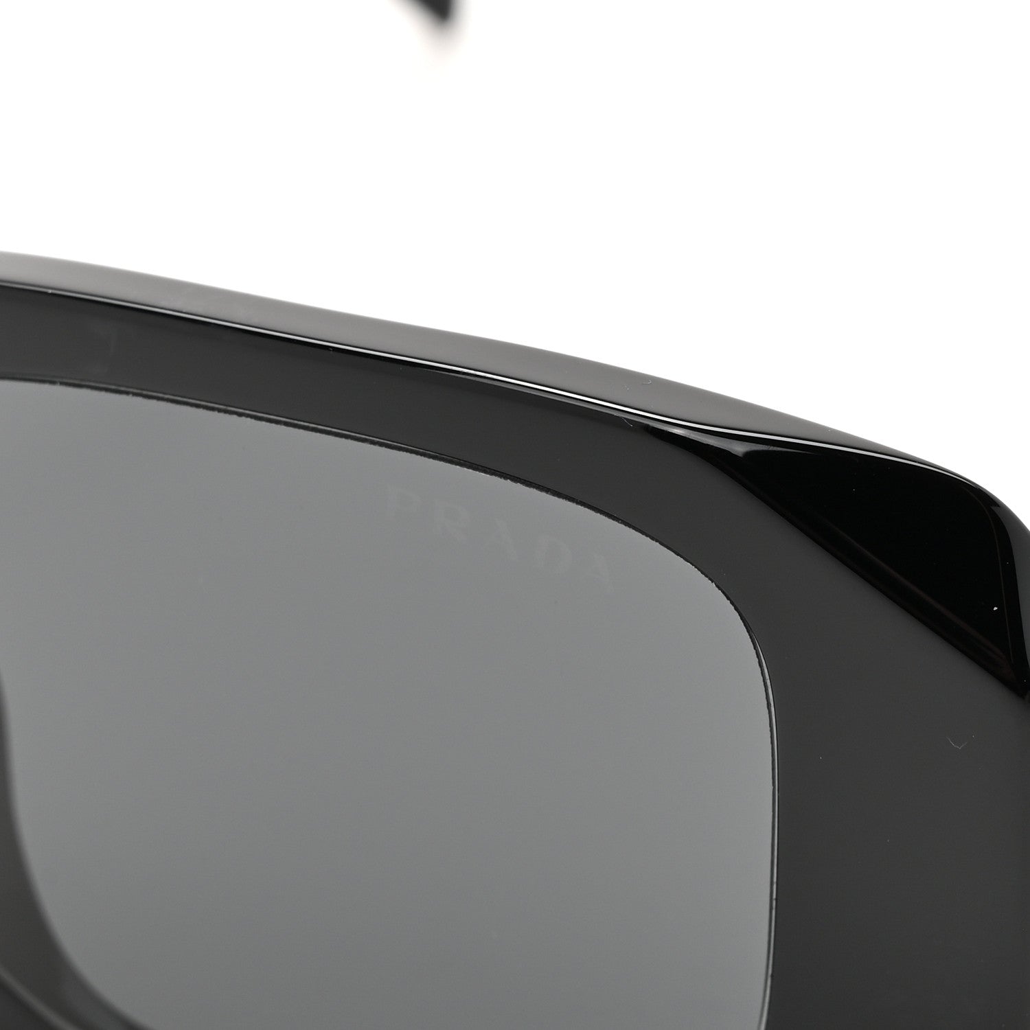 Prada Acetate Symbole Sunglasses SPR 17W Black 7 of 8