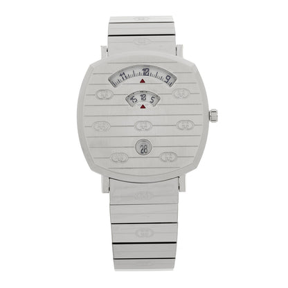 Gucci Stainless Steel 38mm Grip Quartz Watch 1 of 4