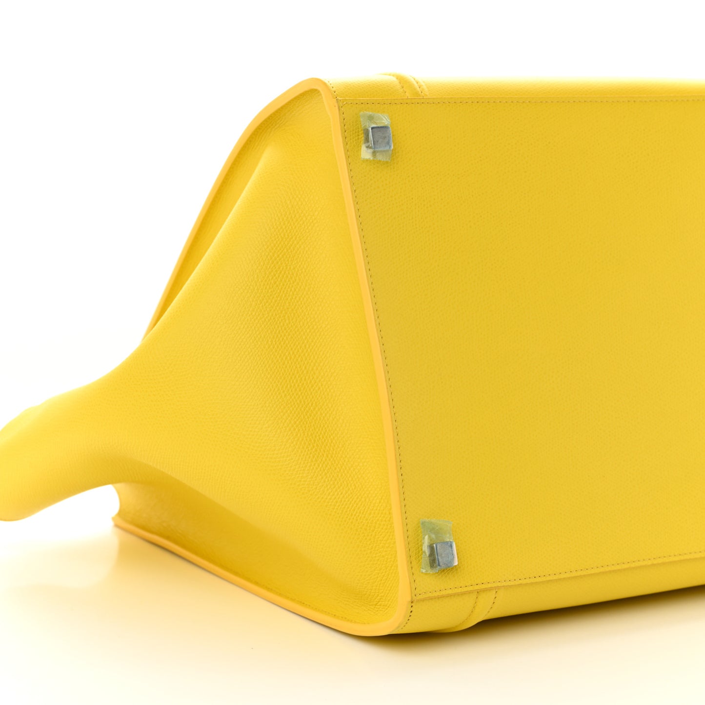 Grained Calfskin Medium Phantom Luggage Yellow