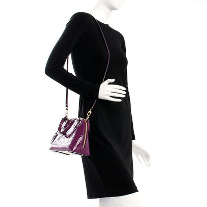 Louis Vuitton Vernis Alma BB Amethyste 2 of 7