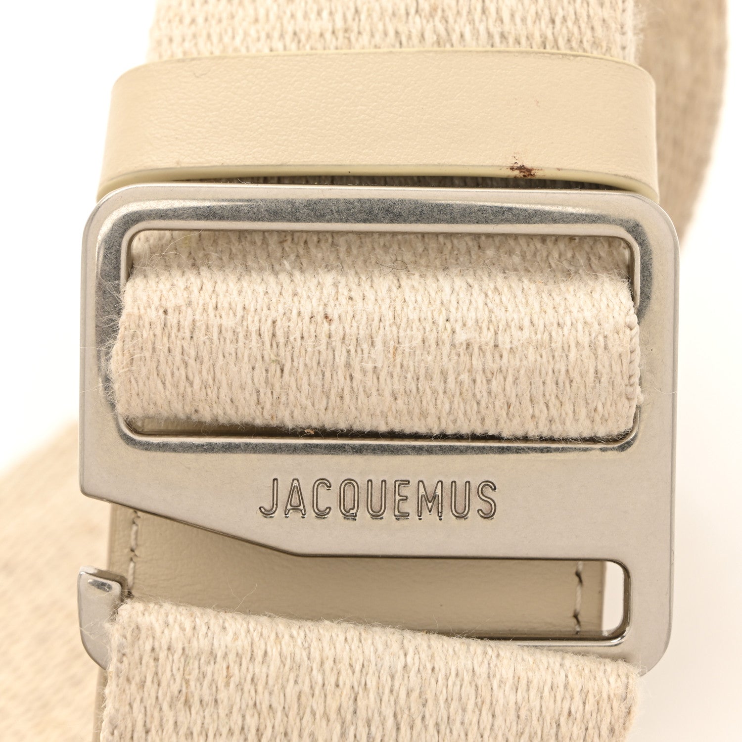 Jacquemus Grosgrain Le Bisou Crossbody Greige 10 of 10