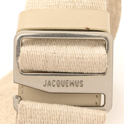 Jacquemus Grosgrain Le Bisou Crossbody Greige 10 of 10