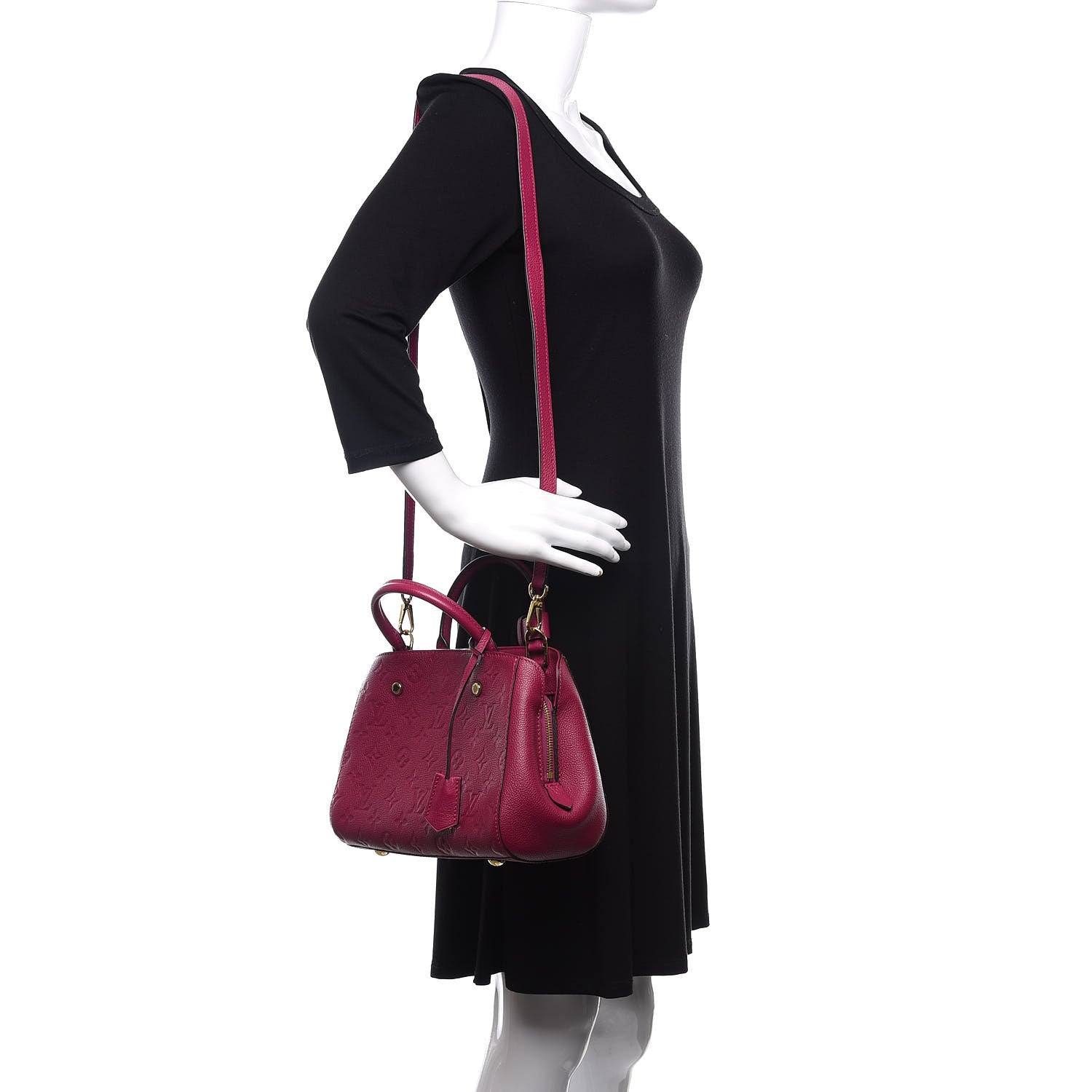 Louis Vuitton Empreinte Montaigne BB Grape 2 of 12