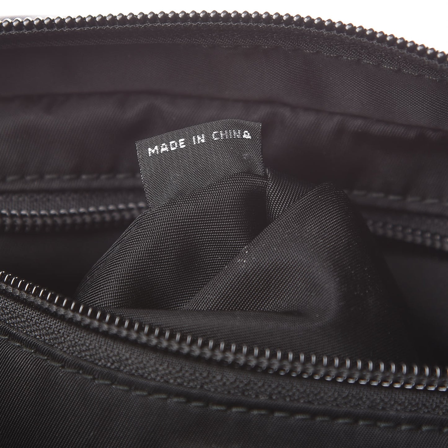 Tessuto Nylon Belt Bag Blue