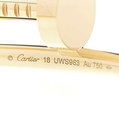 Cartier 18K Yellow Gold Juste Un Clou Bracelet 18 5 of 5