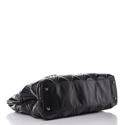 Chanel Lambskin Large In and Out Tote Black 4 of 8