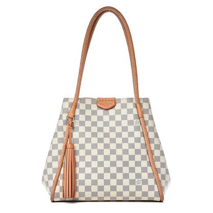 Louis Vuitton Damier Azur Propriano Rose Ballerine 1 of 12
