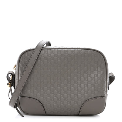 Gucci Microguccissima Mini Bree Messenger Bag Grey 1 of 11