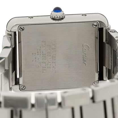 Cartier Stainless Steel 24mm Tank Solo Quartz Watch 4 of 4
