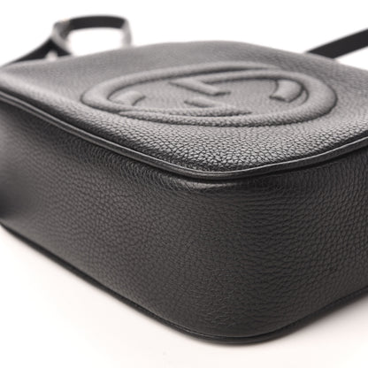 Gucci Pebbled Calfskin Small Soho Disco Bag Black 6 of 9